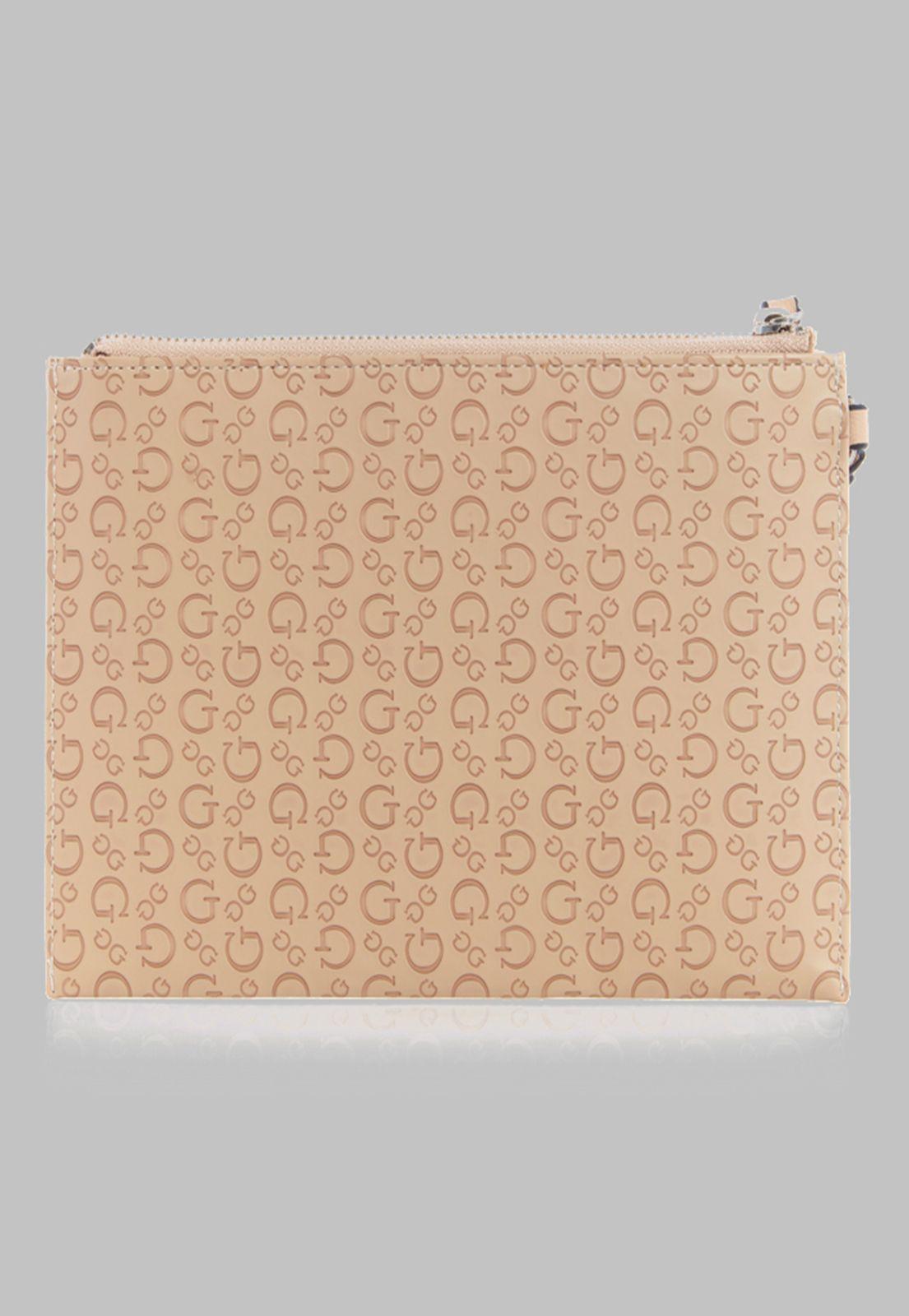 Billetera G Factory Tempe Slg Wristlet Lte Café-1
