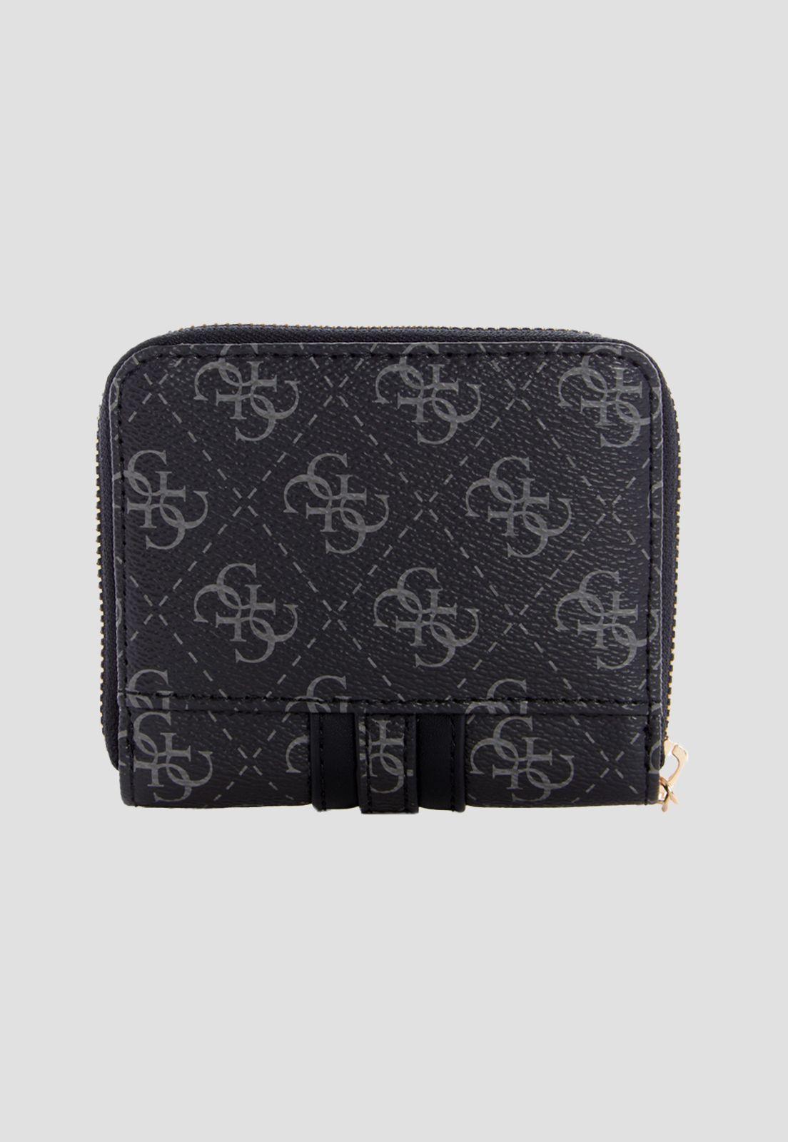 Billetera Kasinta Slg Small Around Carbón Guess-1