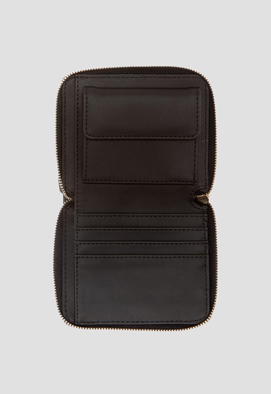 Billetera Kasinta Slg Small Around Carbón Guess-2