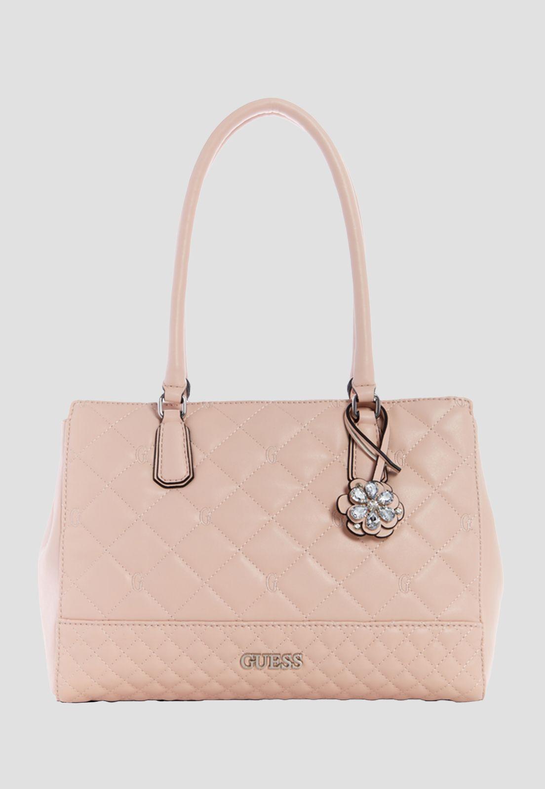 Cartera Gretna Satchel Bls Rosado Guess-0