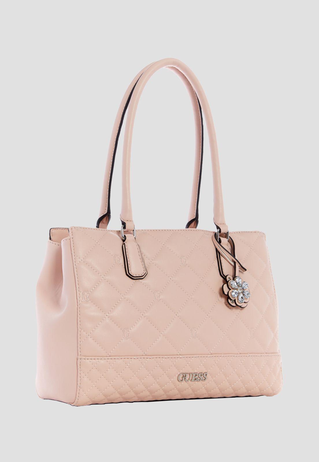 Cartera Gretna Satchel Bls Rosado Guess-1