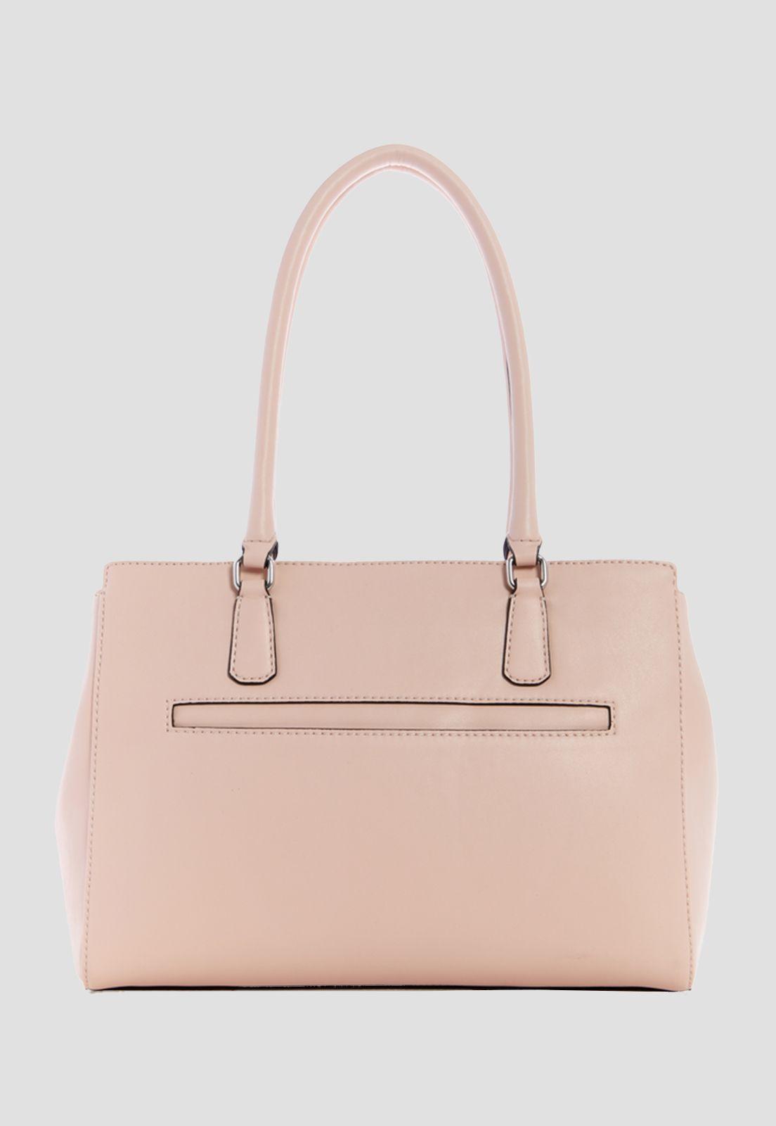 Cartera Gretna Satchel Bls Rosado Guess-2