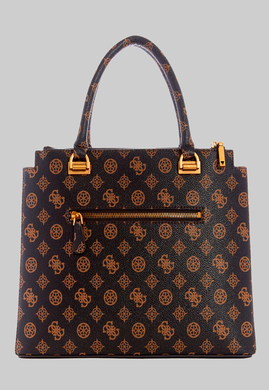 Cartera Centre Stage Status Satchel Mlo Café Guess-2