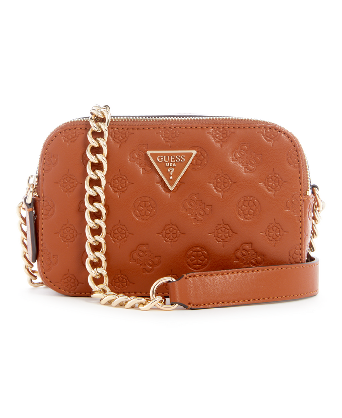 Cartera Guess Noelle Crossbody Camera Cog Café-0