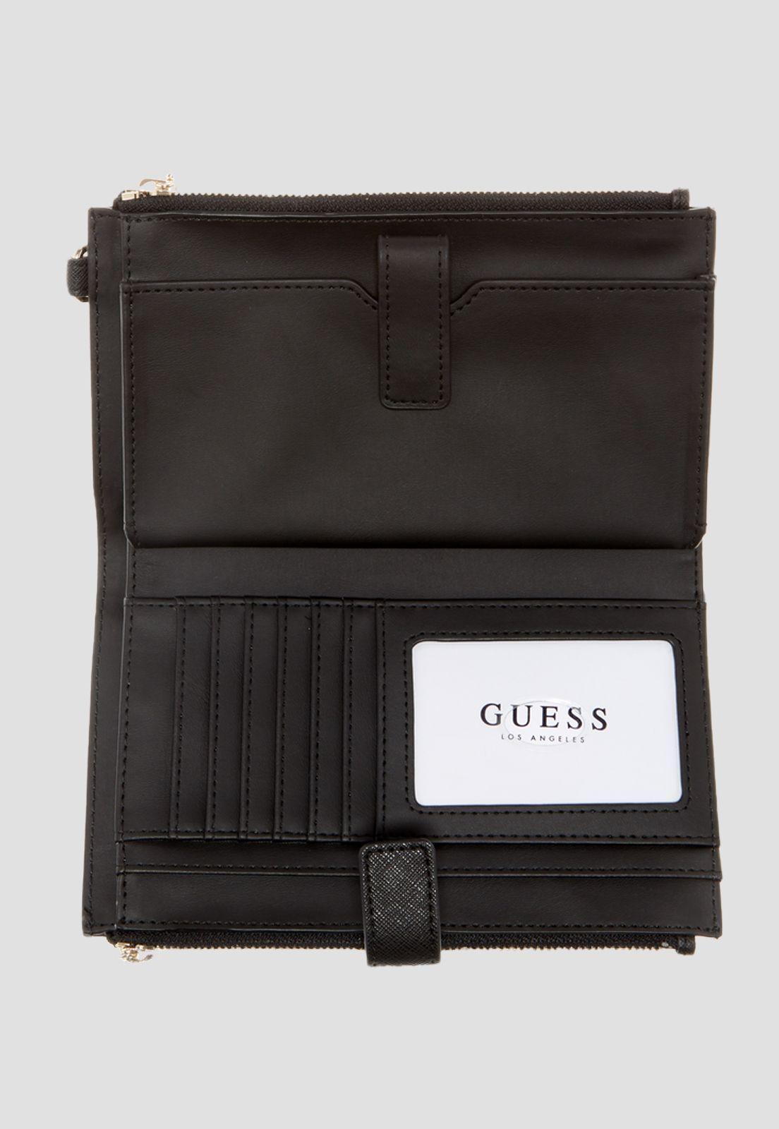 Billetera Kasinta Dbl Zip Organizer Carbón Guess-2