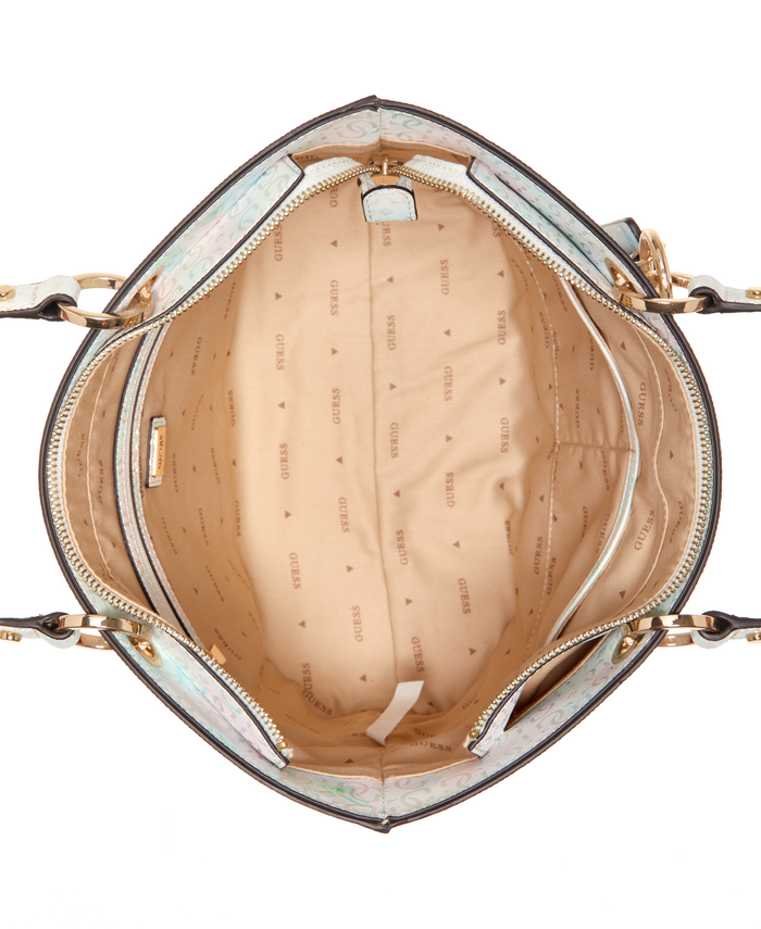 Cartera Guess Noelle Small Elite Tote Flr Celeste-3