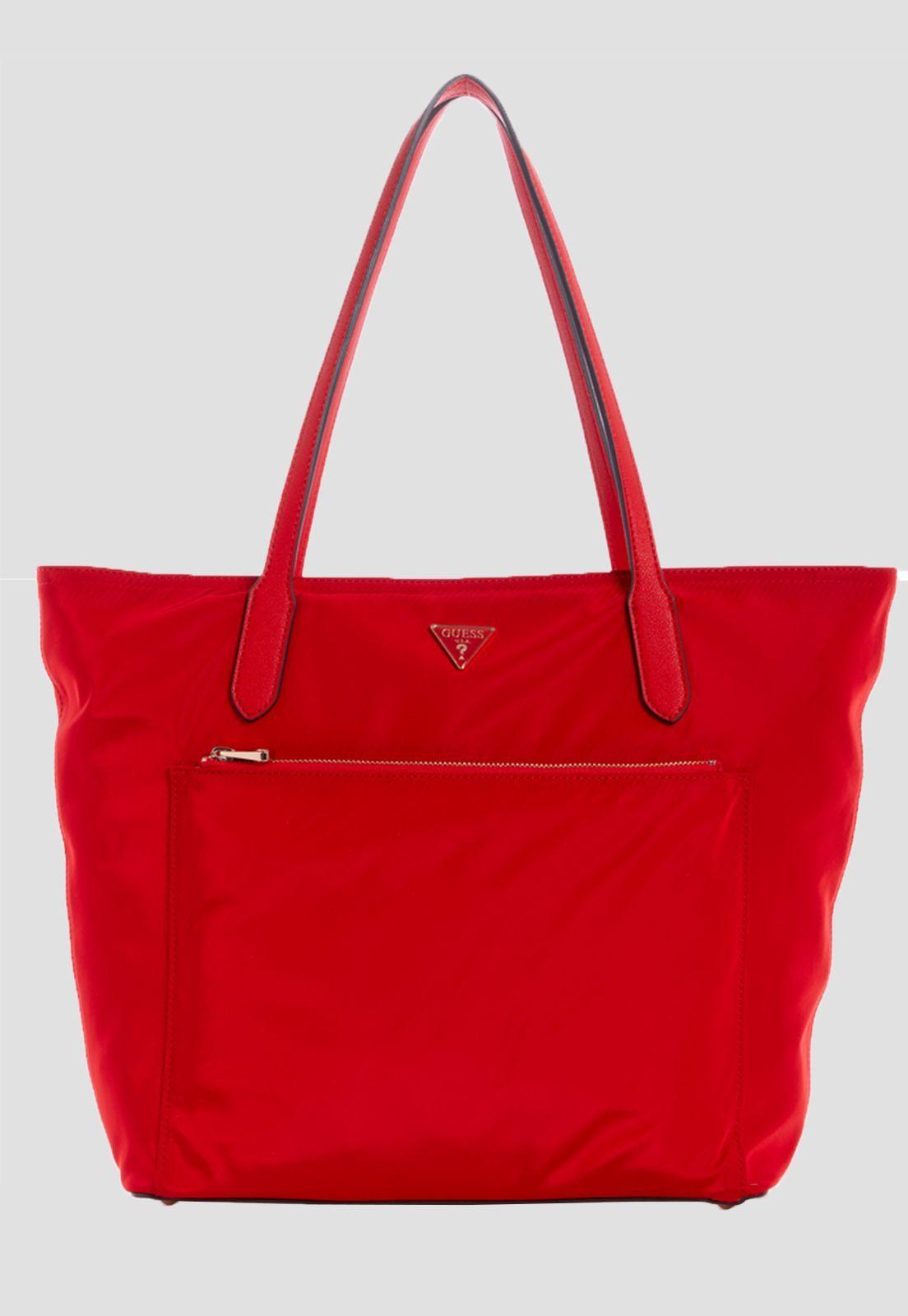 Cartera Eco Gemma Tote Pir Rojo Guess-0