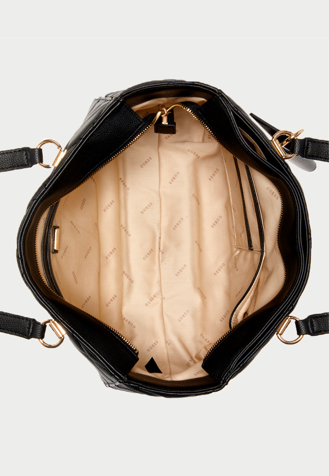 Cartera Fantine Tote Bla Negro Guess-3