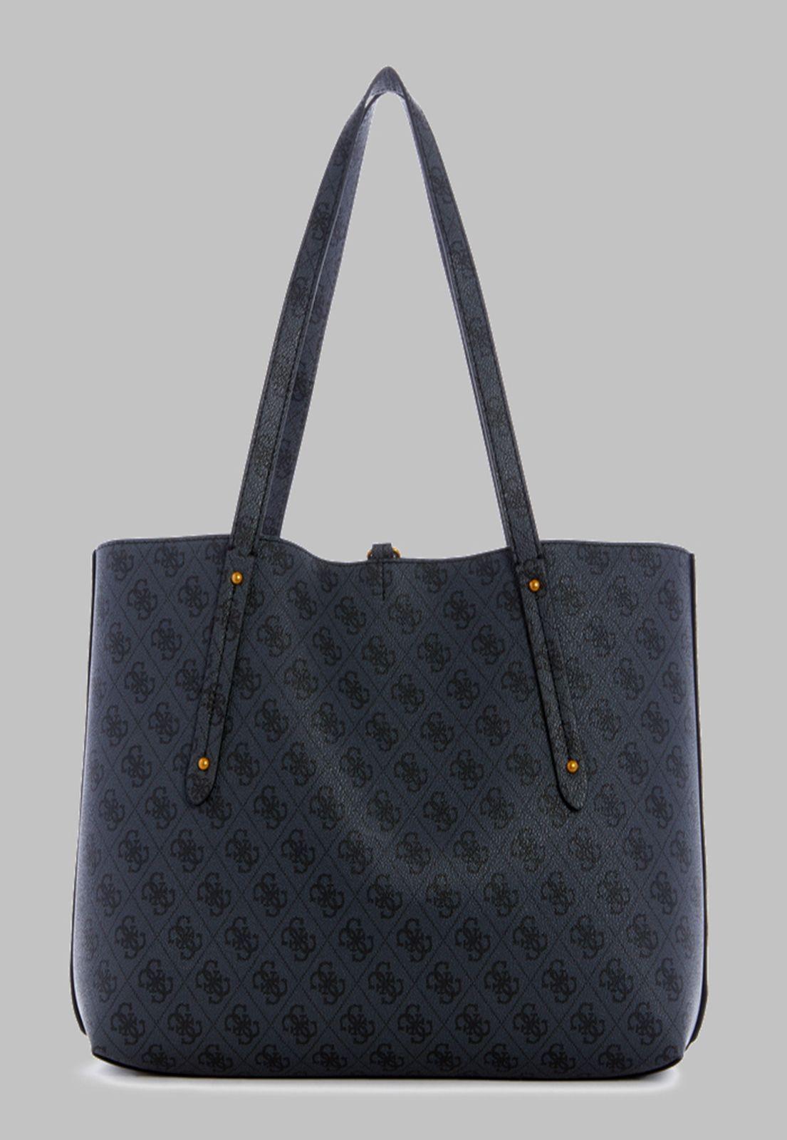 Cartera Guess Eco Brenton Tote Clo Carbón-2