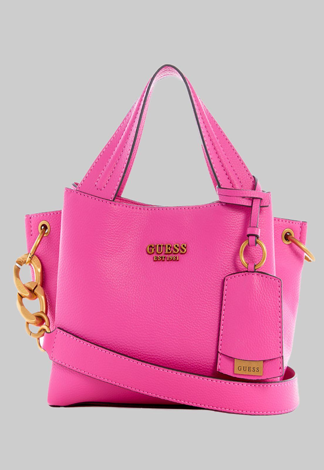 Cartera Guess Zed Small Girlfriend Carryall Fuc Rosado-0