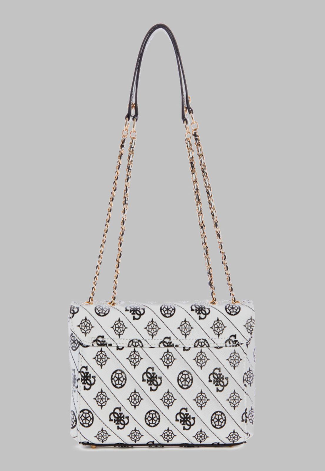 Cartera Guess Always Convertible Xbody Flap Wlo Blanco-2