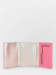 Billetera Gillian Slg Petite Trifold Rosado Guess-1