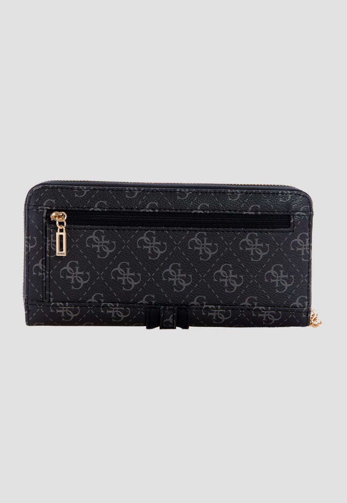 Billetera Kasinta Slg Large Around Carbón Guess-1