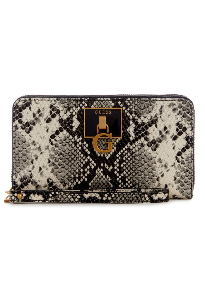 Billetera Stephi Large Zip Around Multicolor Guess-0