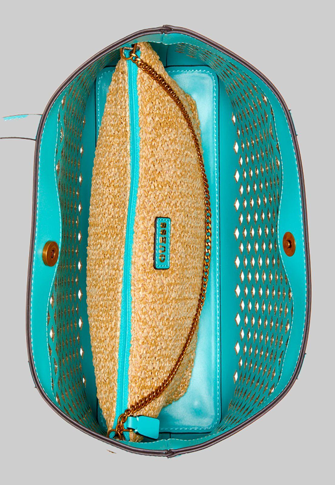 Cartera Aqua Tote Trq Celeste Guess-4