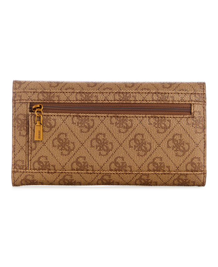 Billetera Laurel Slg Multi Clutch Ltl Café Guess-1