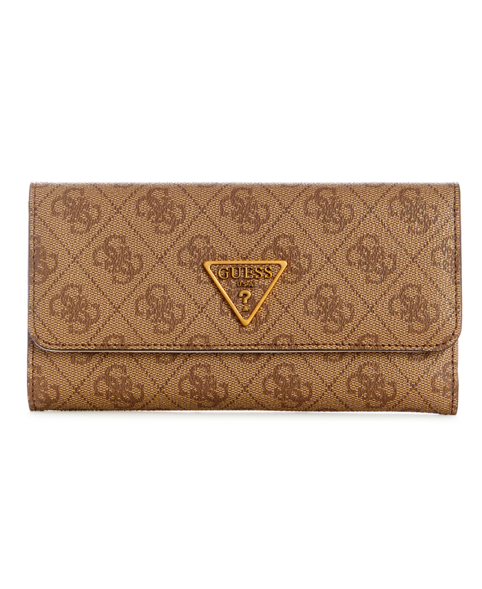Billetera Laurel Slg Multi Clutch Ltl Café Guess-0