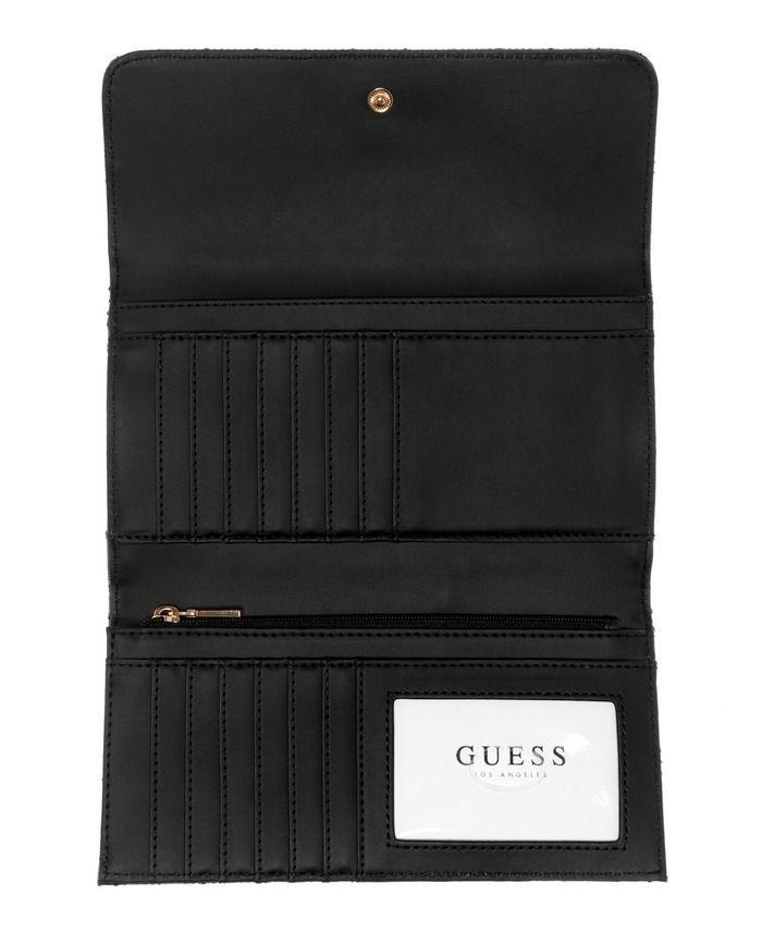 Billetera Guess Laurel Slg Multi Clut Clo Carbón-2