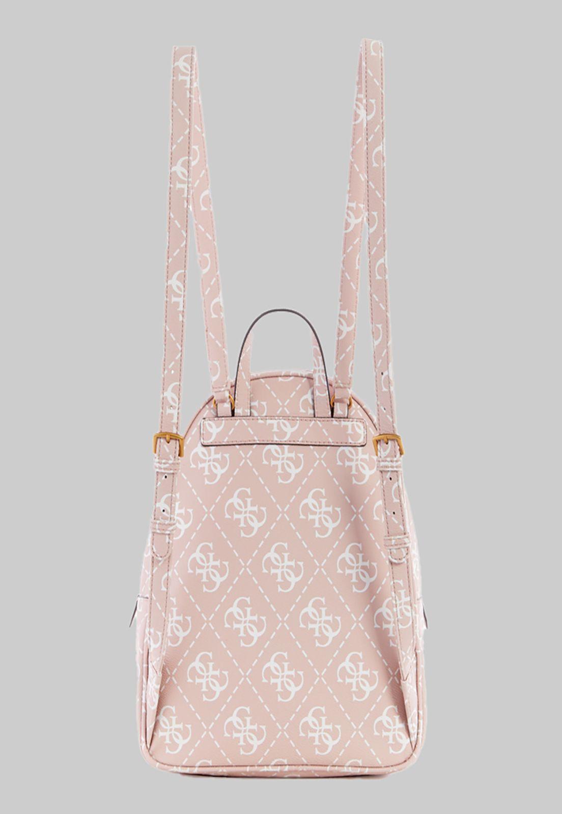 Mochila Guess Manhattan Large Backpack Reg Rosado-2