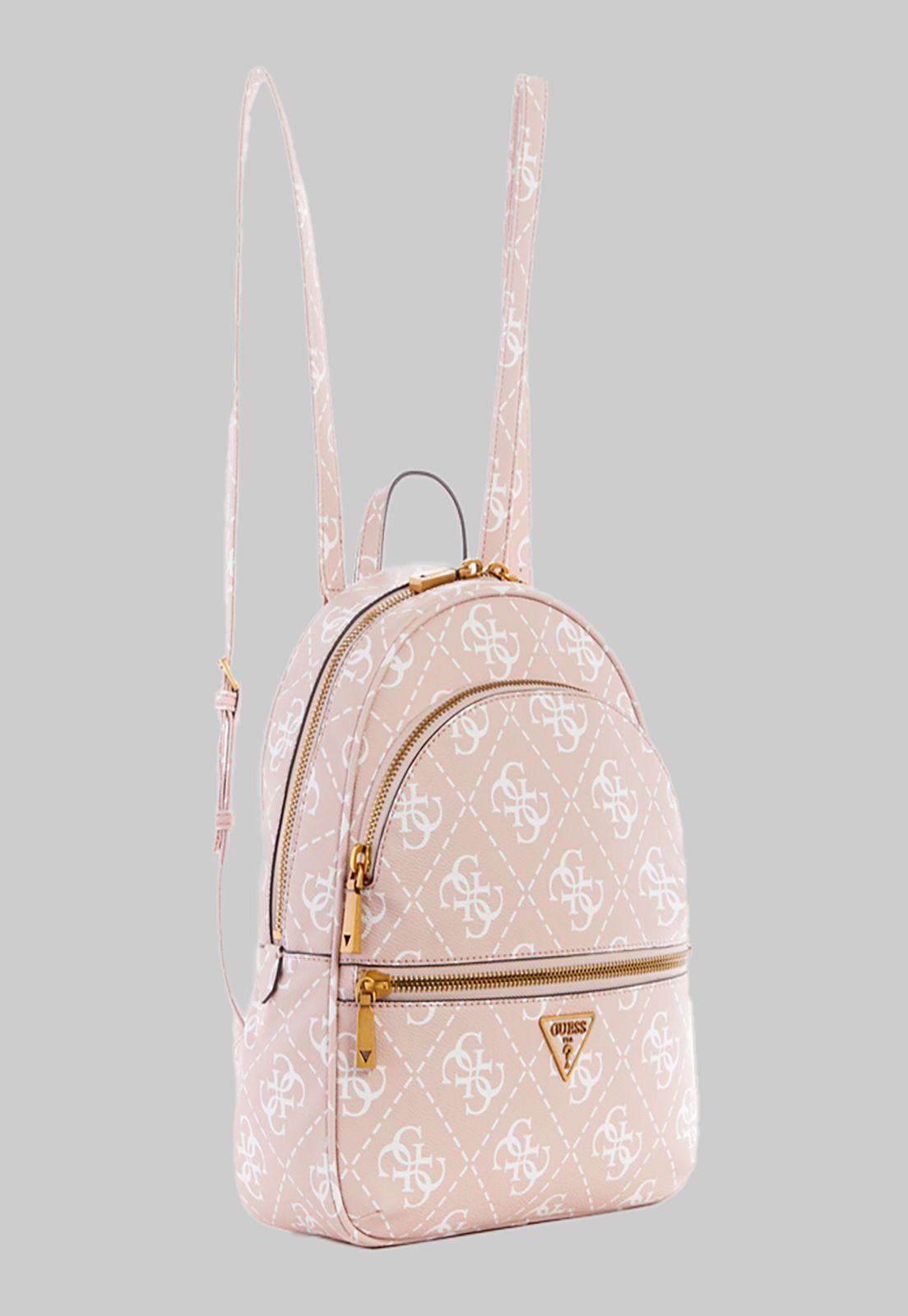 Mochila Guess Manhattan Large Backpack Reg Rosado-1