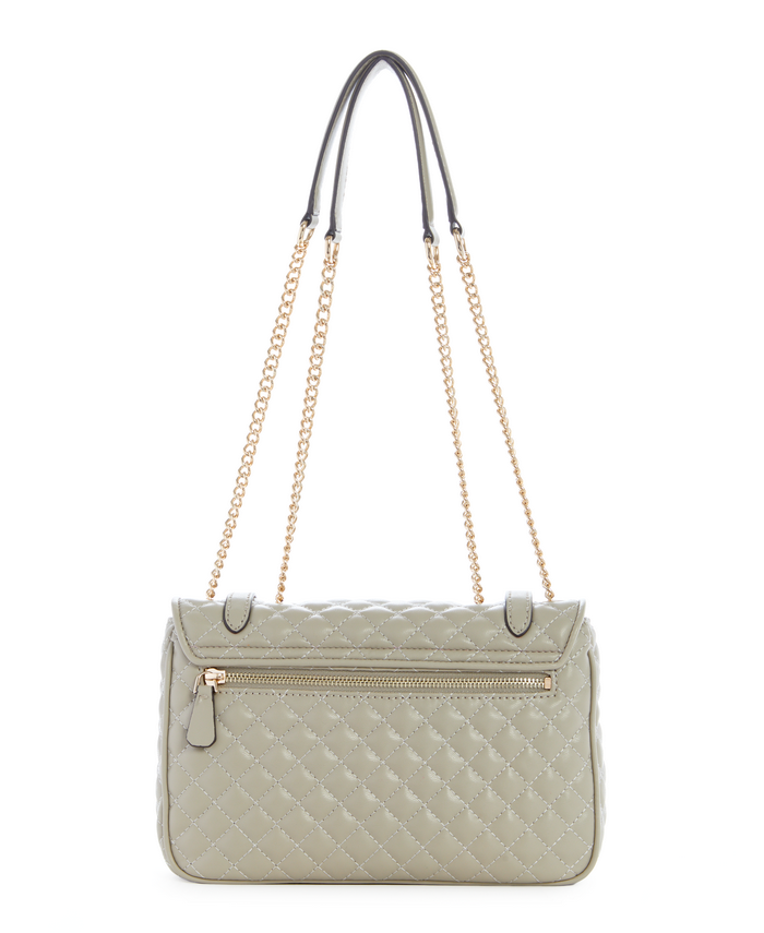 Cartera Guess Adam Convertible Xbody Flap Tau Gris-2