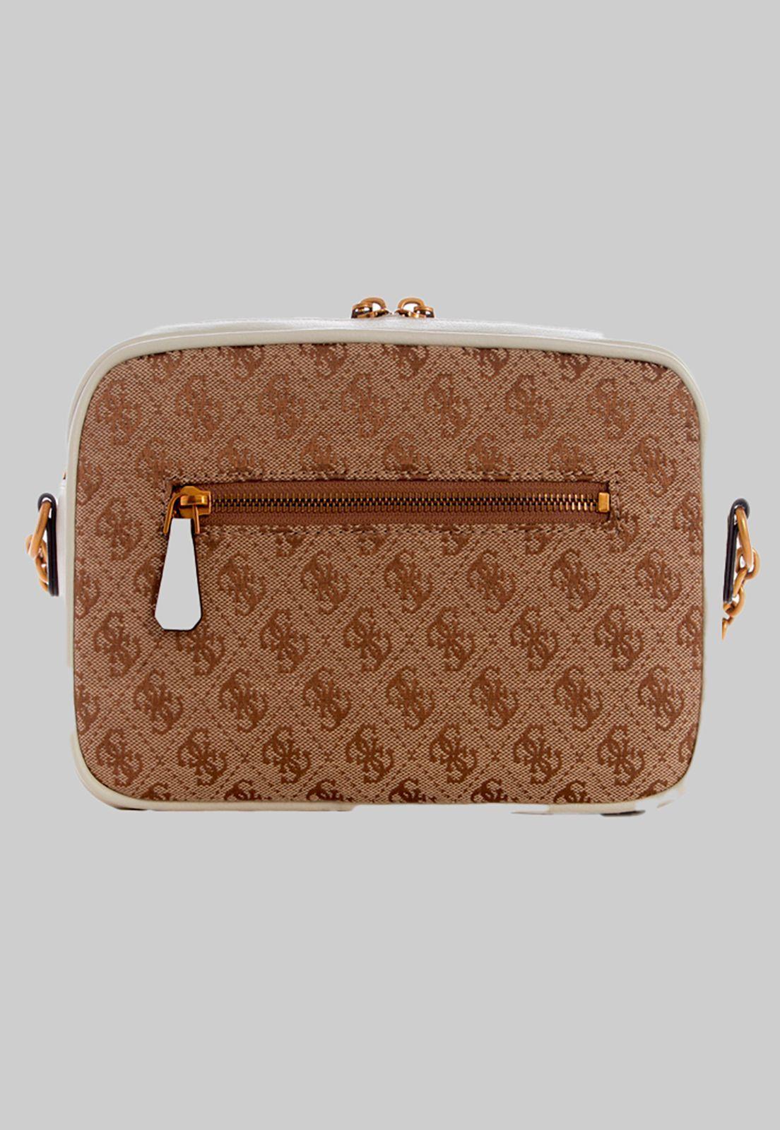 Cartera Aviana Camera Bag Lts Crema Guess-1