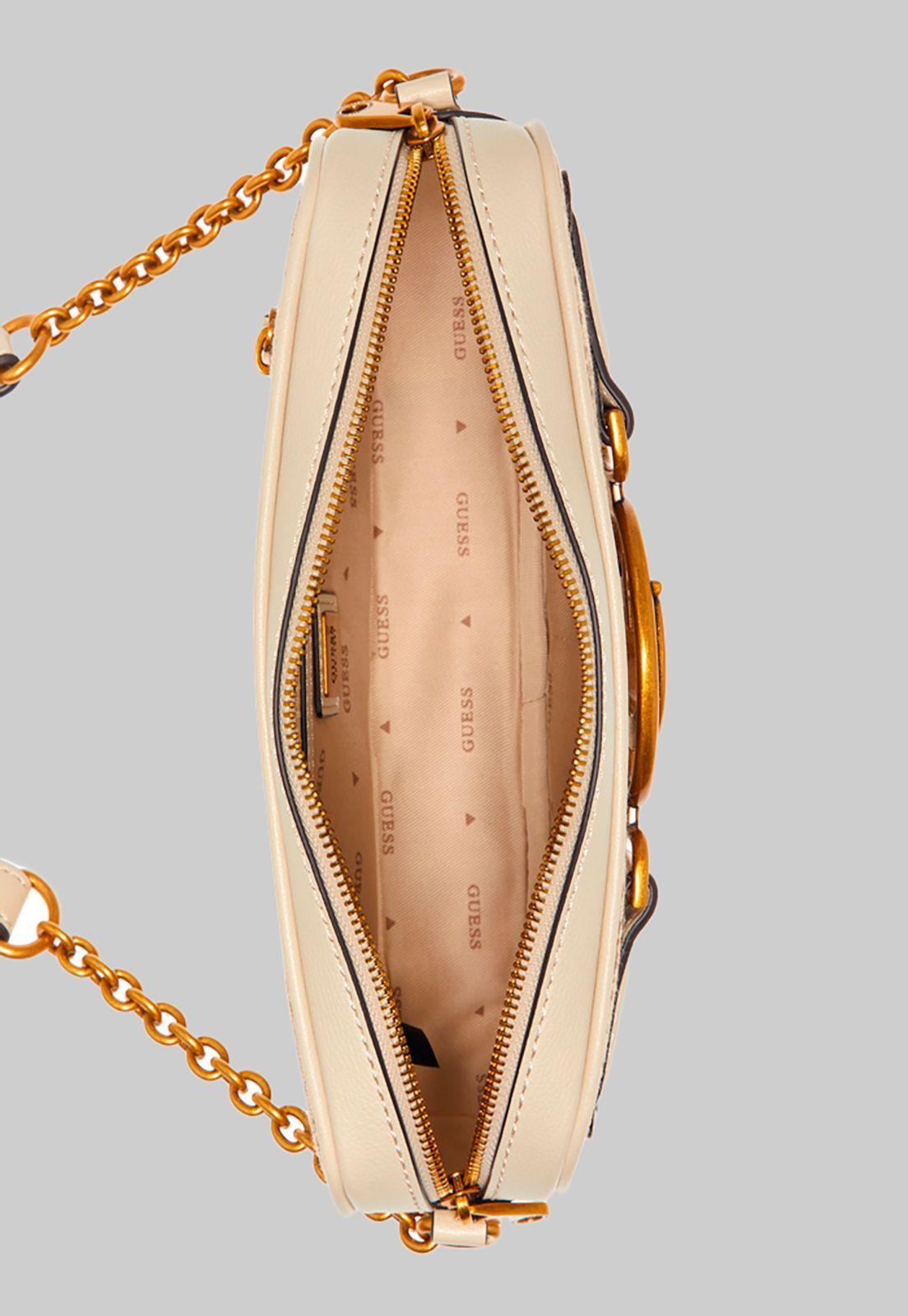 Cartera Aviana Camera Bag Lts Crema Guess-3