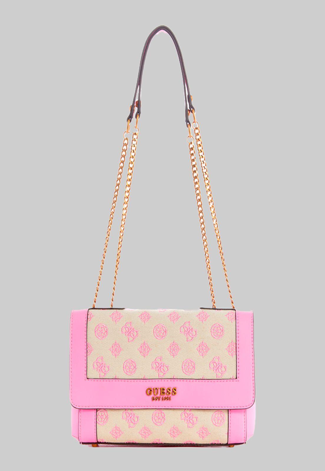 Cartera Always Convertible Xbody Pin Rosado Guess-0
