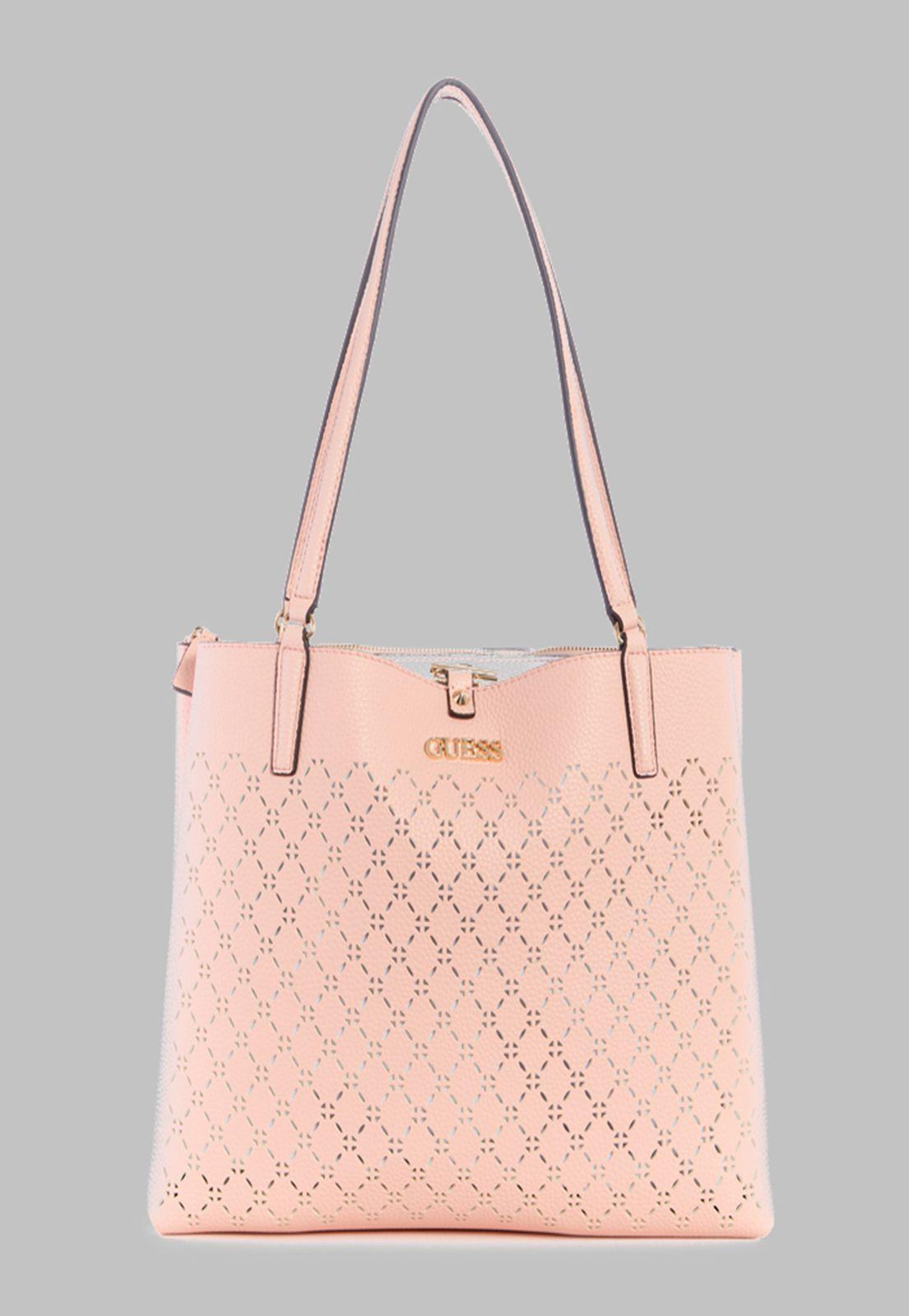 Cartera Guess Amara Society Carryall Pch Coral-0