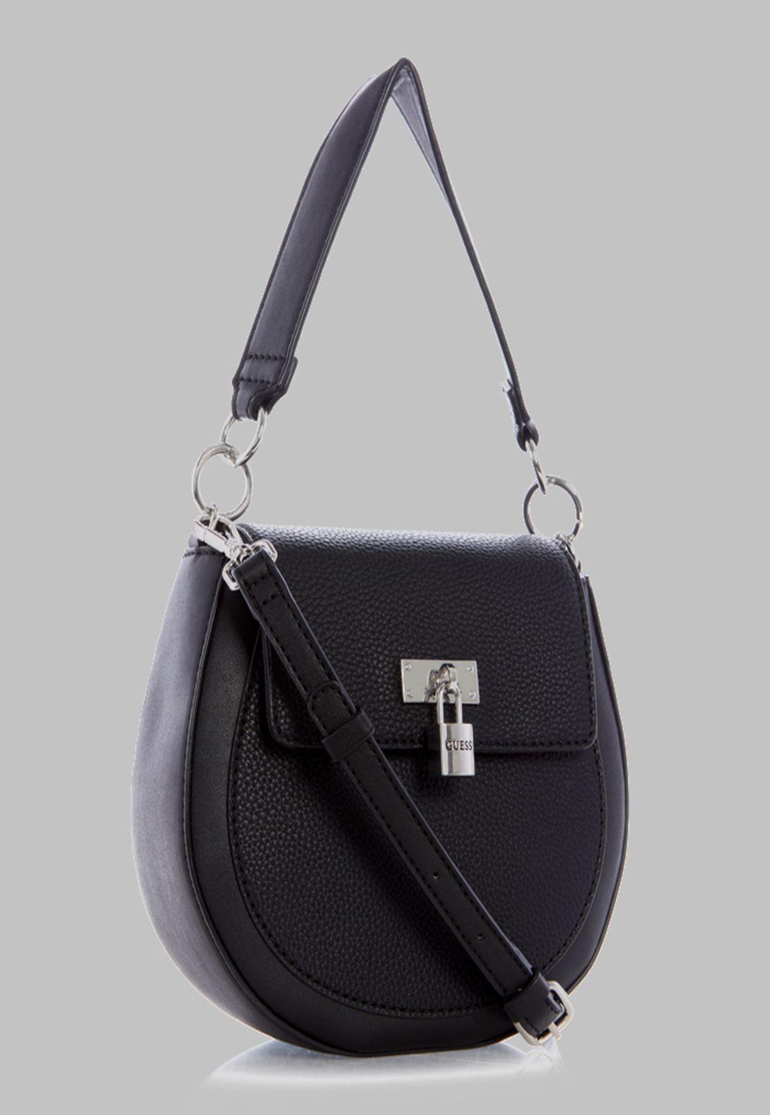 Cartera G Factory Elkhart Crossbody Flap Bla Negro-1