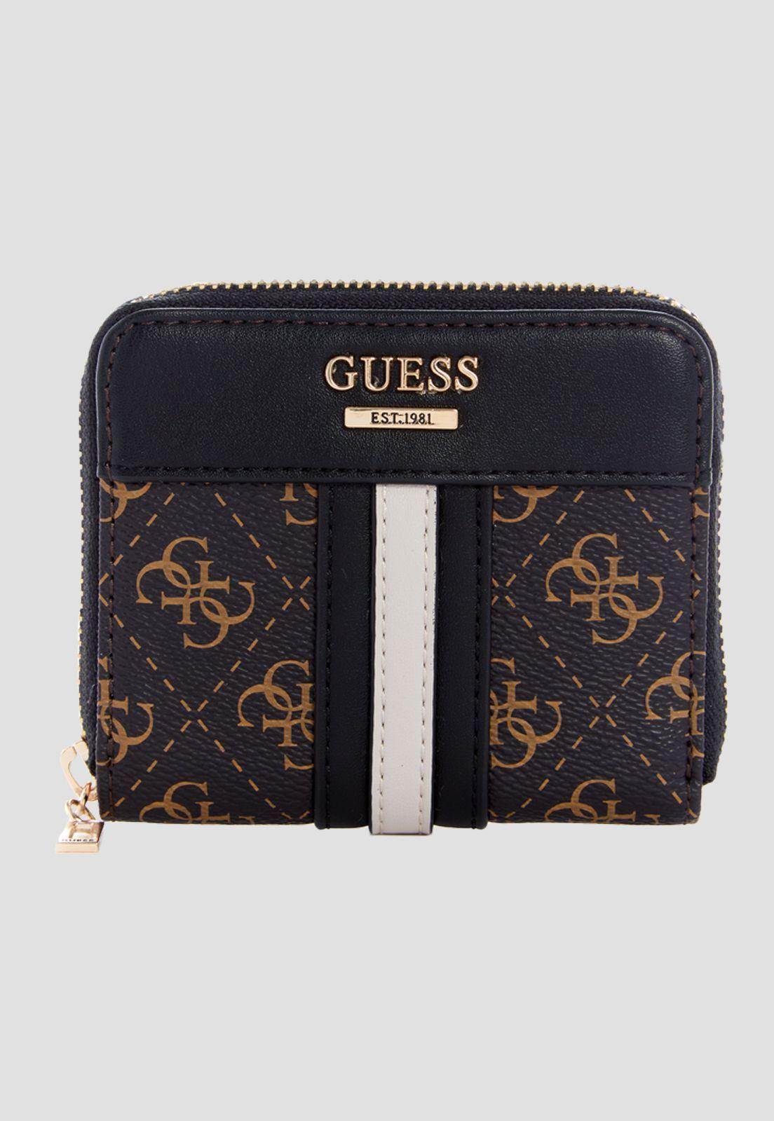 Billetera Kasinta Slg Small Around Brm Café Guess-0