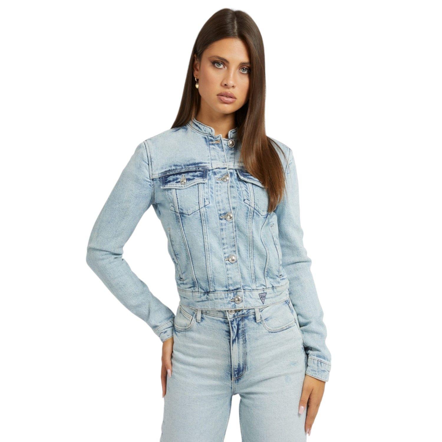 Chaqueta Guess Becca Jacket Hrel Celeste-1