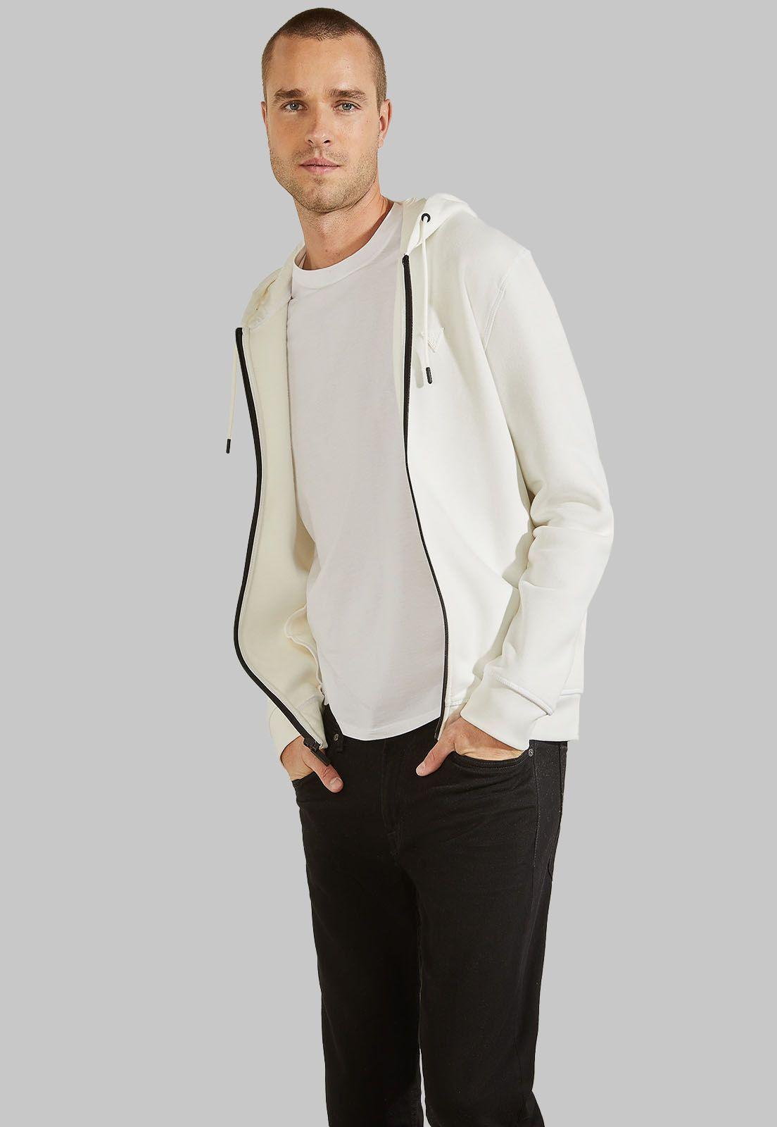 Poleron Aldwin Zip Hooded Sweatshirt Guess-0