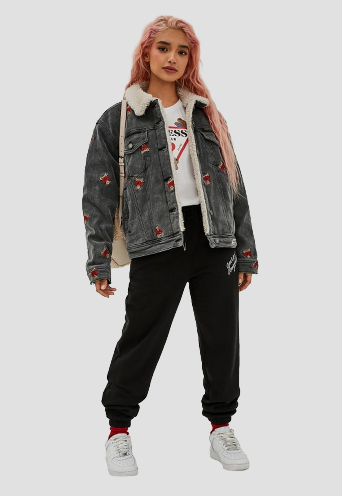 Chaqueta Guess Denim Jackets Vests A908 Multicolor-1