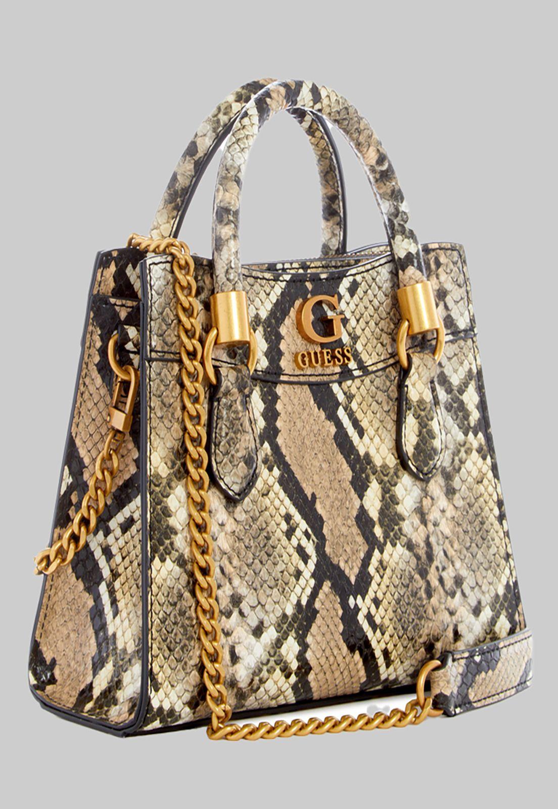 Mini Cartera Guess Nell Mini Satchel Npy Multicolor-1