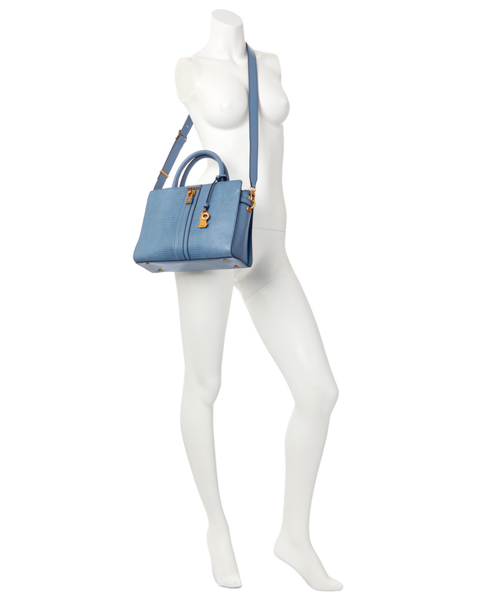 Cartera Guess Ginevra Elite Society Satchel Sla Celeste-4