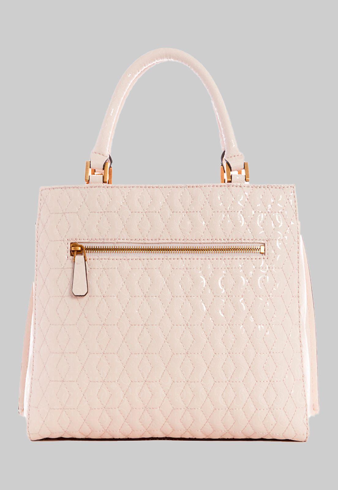 Cartera Isidora Girlfriend Satchel  Rosado Guess-2