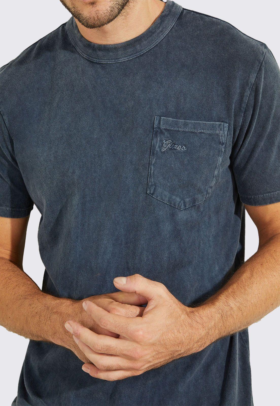 Polera Guess Es Ss Sueded Jrsy W Pkt Crew-2