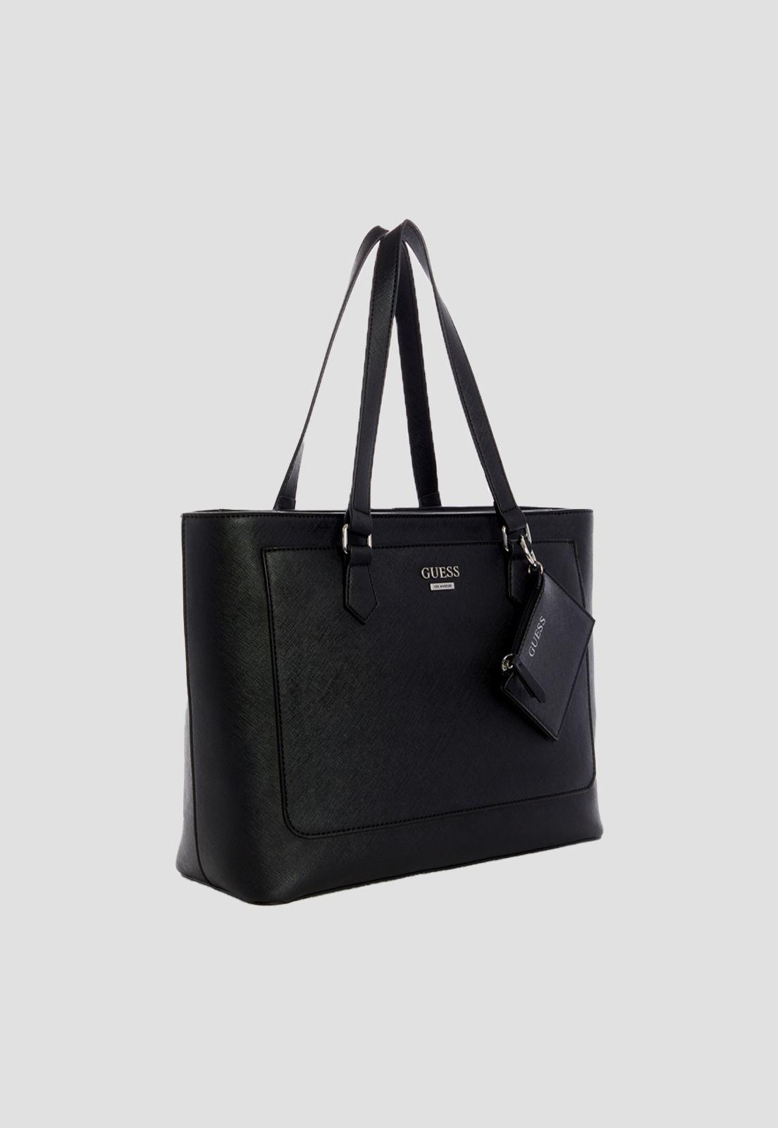 Cartera Homestead Tote Bla Negro Guess-1