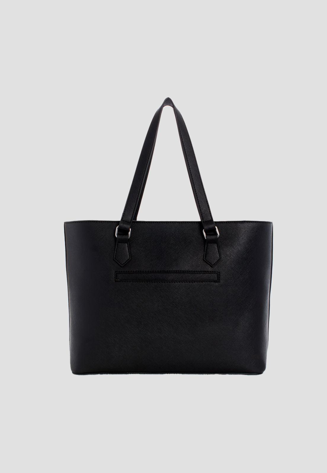 Cartera Homestead Tote Bla Negro Guess-2