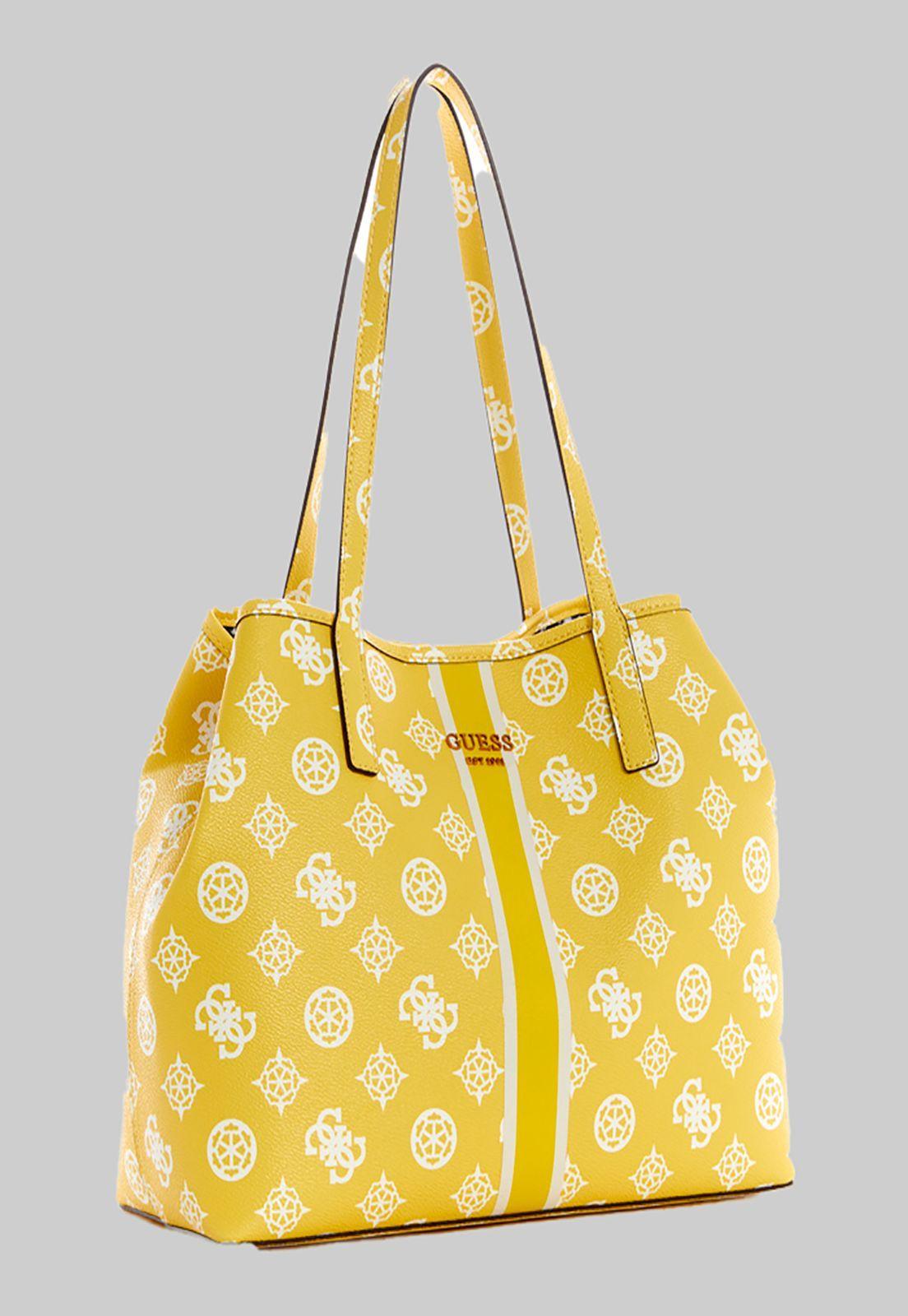 Cartera Vikky Tote Ctl Amarillo Guess-2