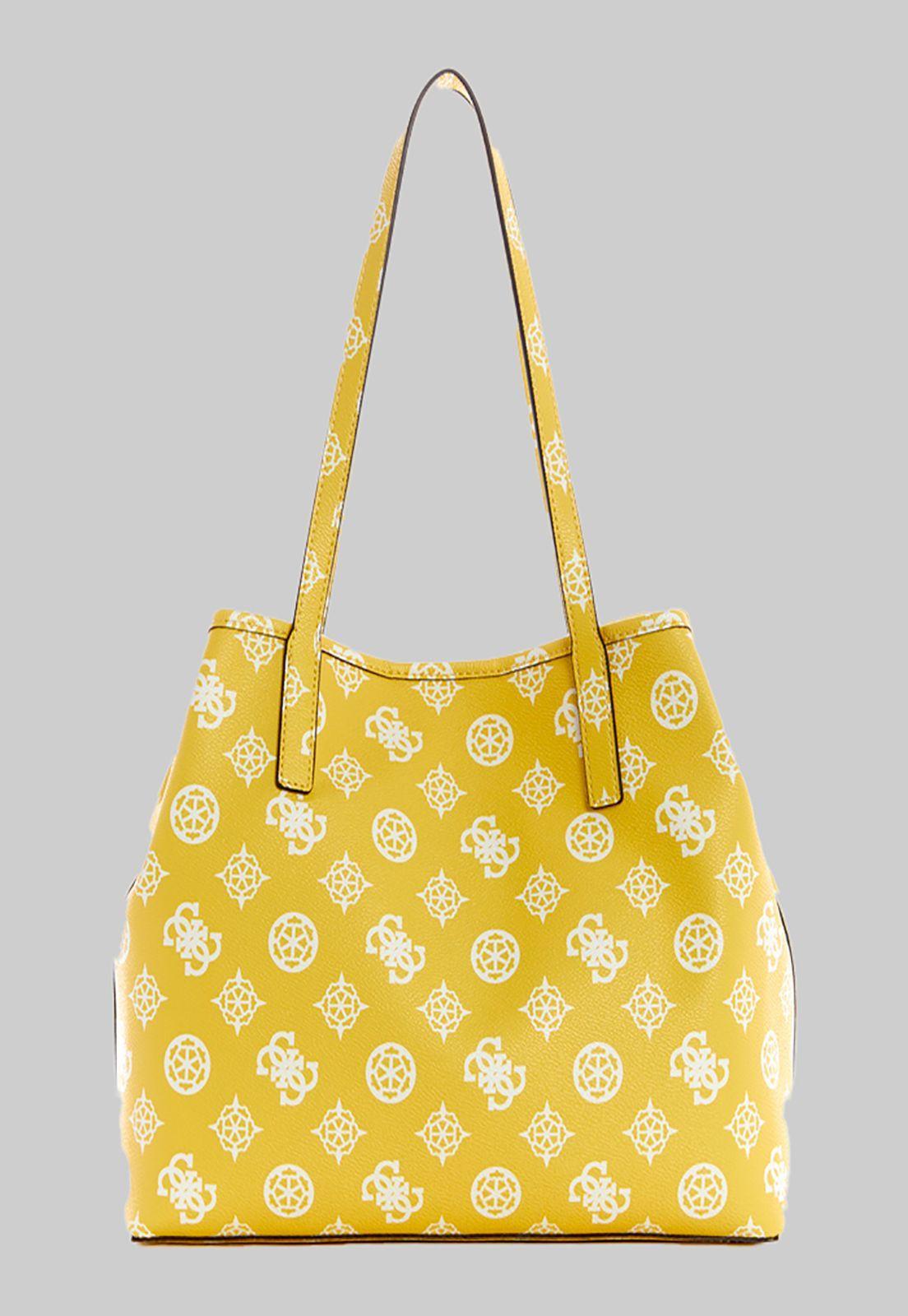 Cartera Vikky Tote Ctl Amarillo Guess-3