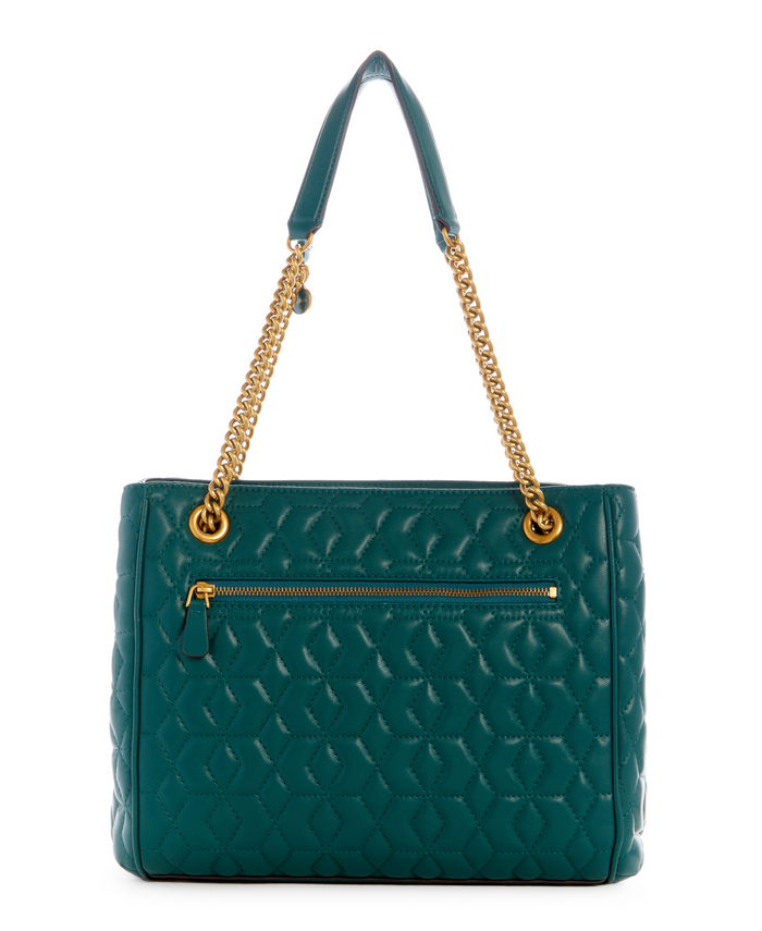 Cartera Guess Elenia Girlfriend Carryall For Verde-2