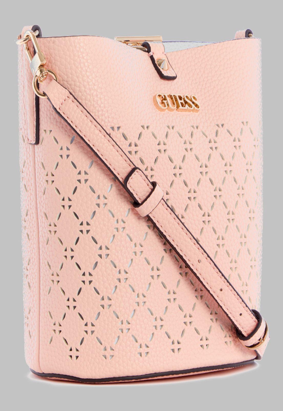 Cartera Guess Amara Bucket Pch Coral-2