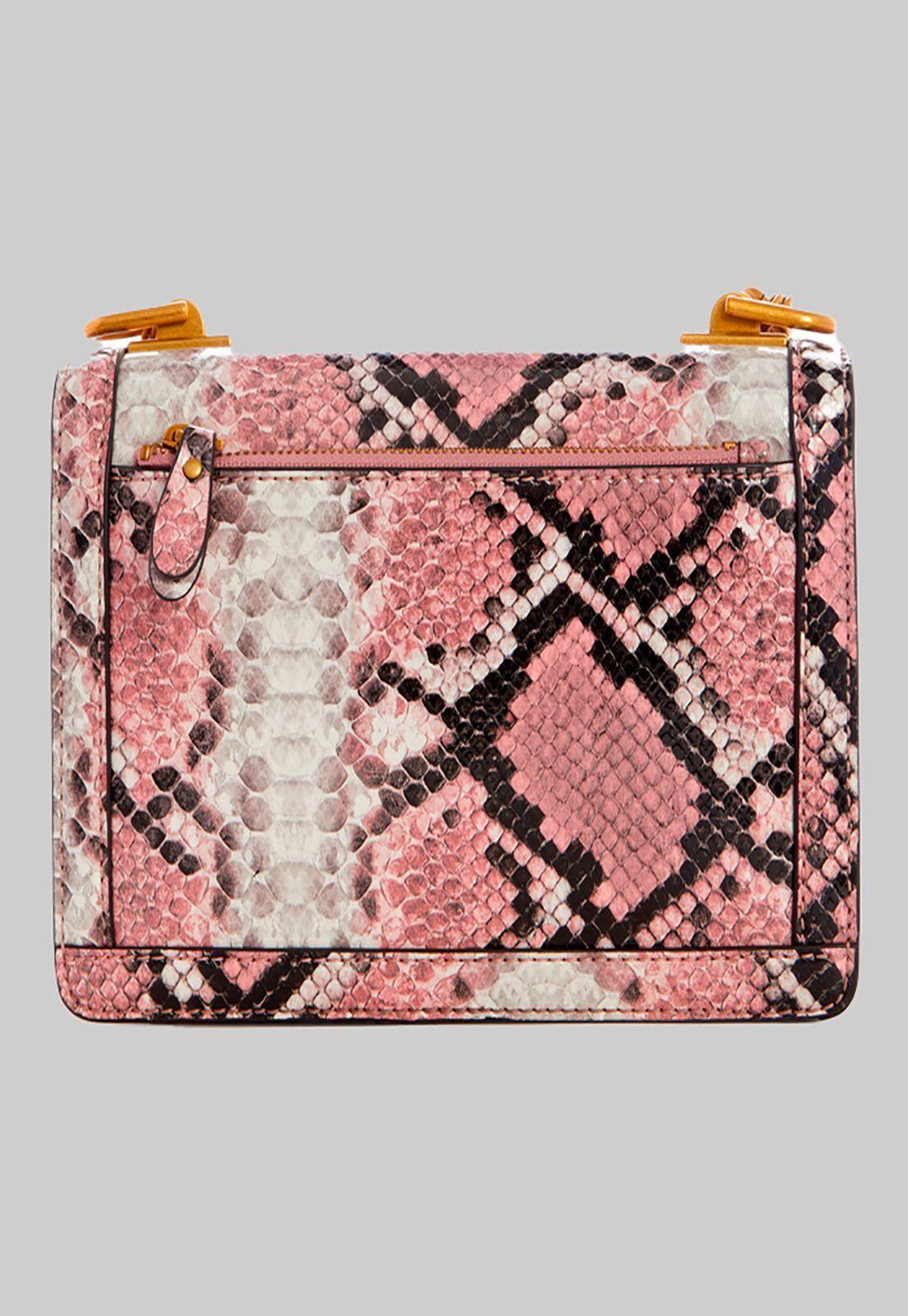 Cartera Abey Crossbody Flap Pkp Rosado Guess-2