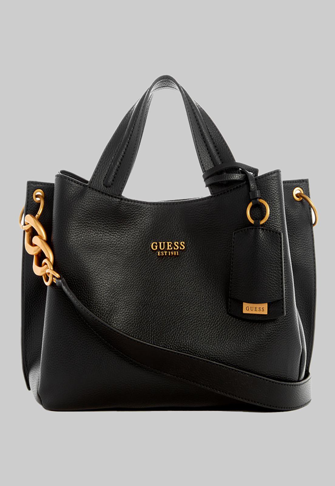 Cartera Guess Zed Girlfriend Carryall Bla Negro-0