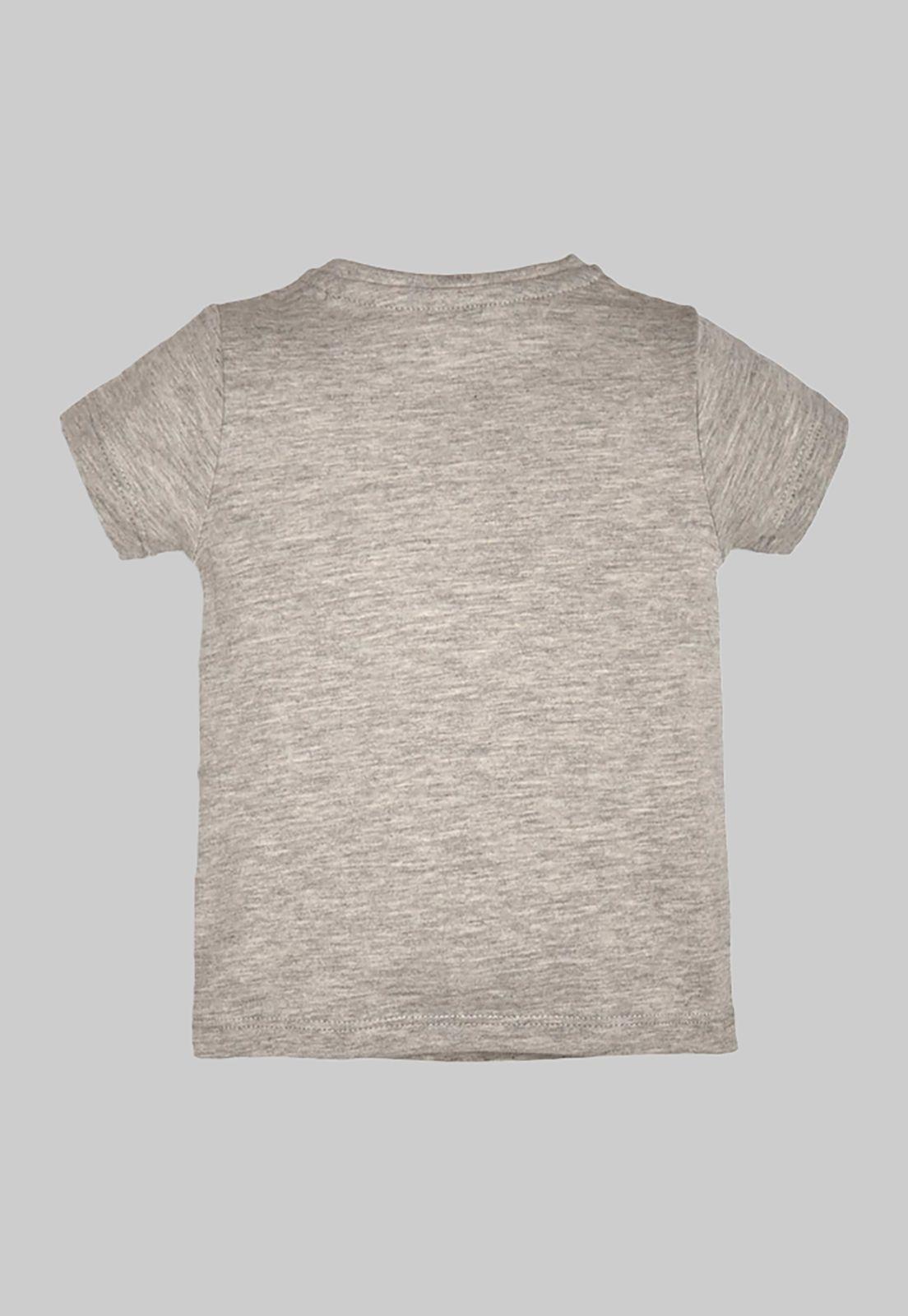 Polera Cropped Ss Tshirt_Corec Lhy Gris Guess Kids-1