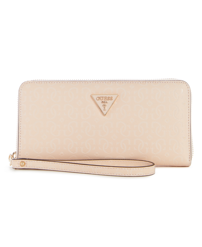 Billetera Guess Alexie Slg Large Zip Around Plr Rosado-0