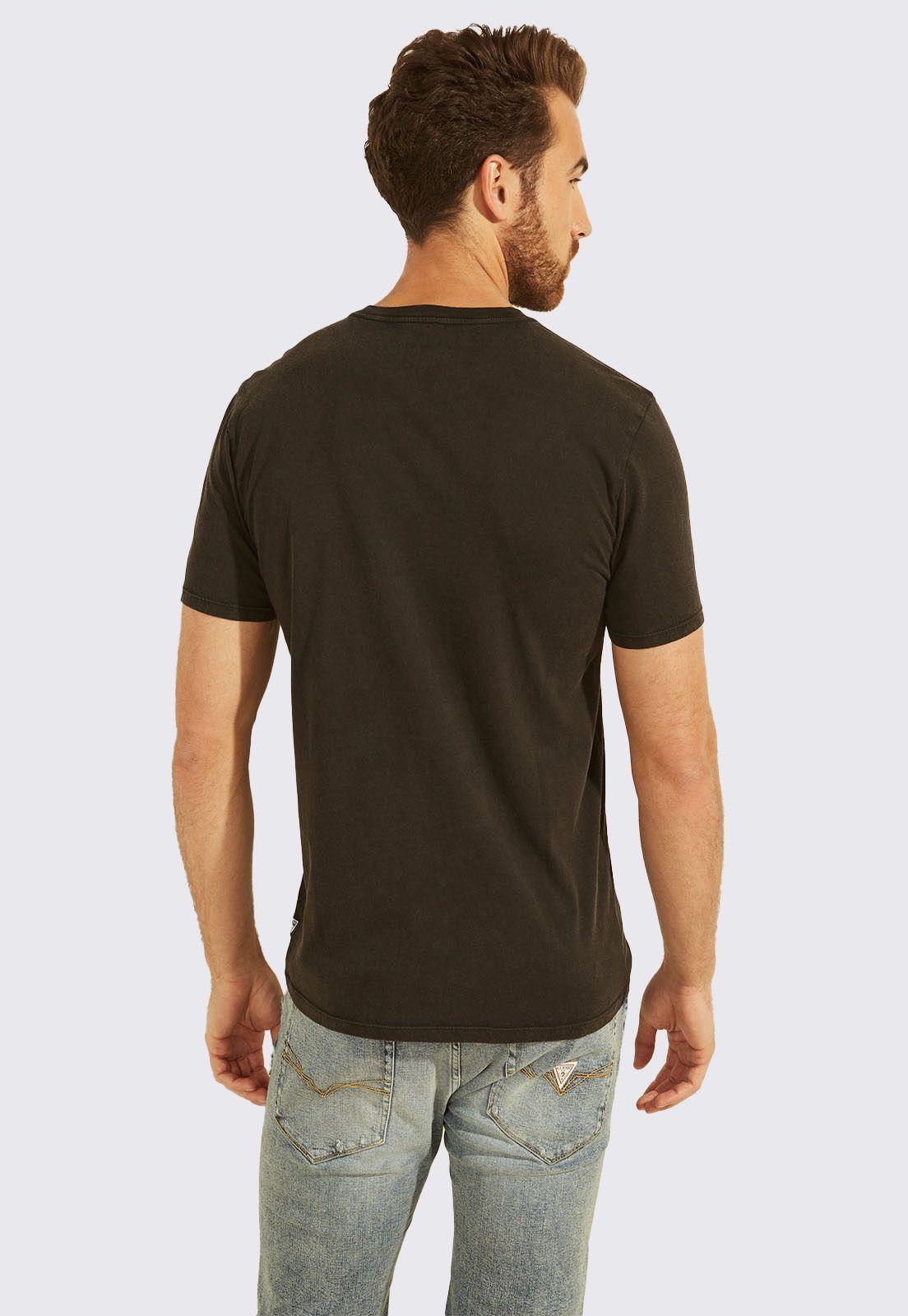 Polera Guess Ss System Tour Tee-3