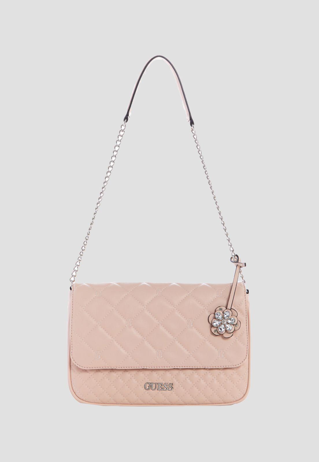 Cartera Gretna Crossbody Flap Bls Rosado Guess-0